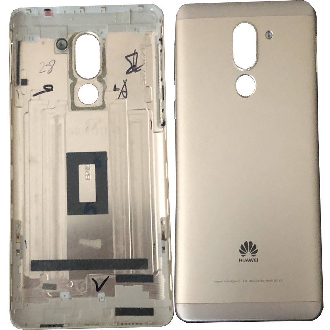Tapa trasera huawei mate 9 lite / BLL-L23 dorada  usada original